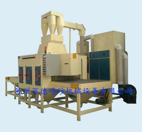鈦網(wǎng)、鈦板自動噴砂機